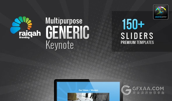 5种配色商务团队介绍业务合作keynote模板 - 顶尖PPT