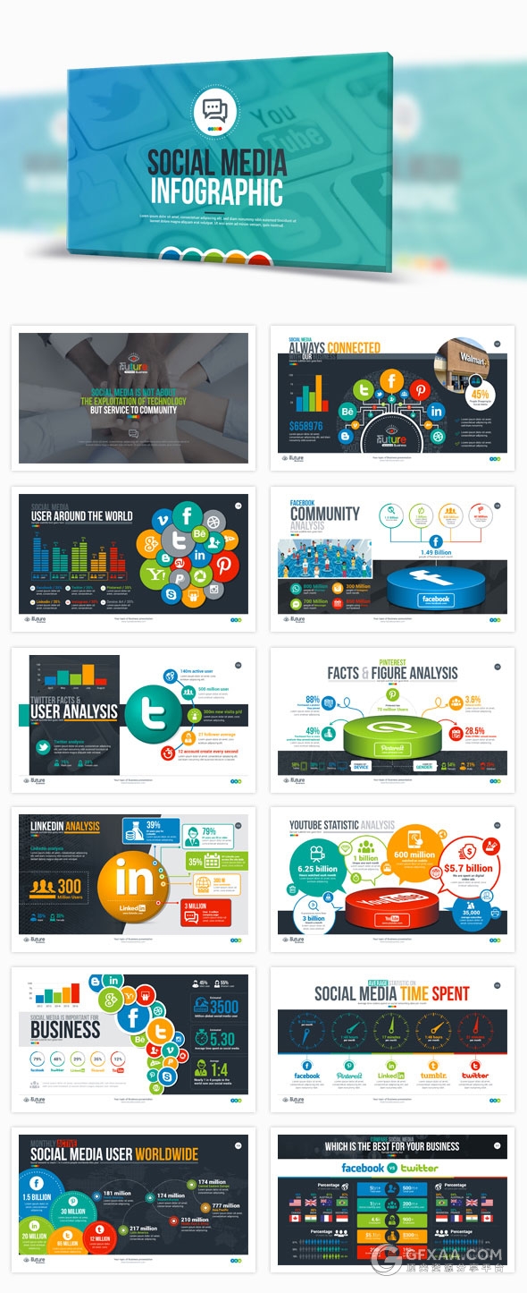 269页精美设计高端动画商务PPT模板 - 顶尖PPT