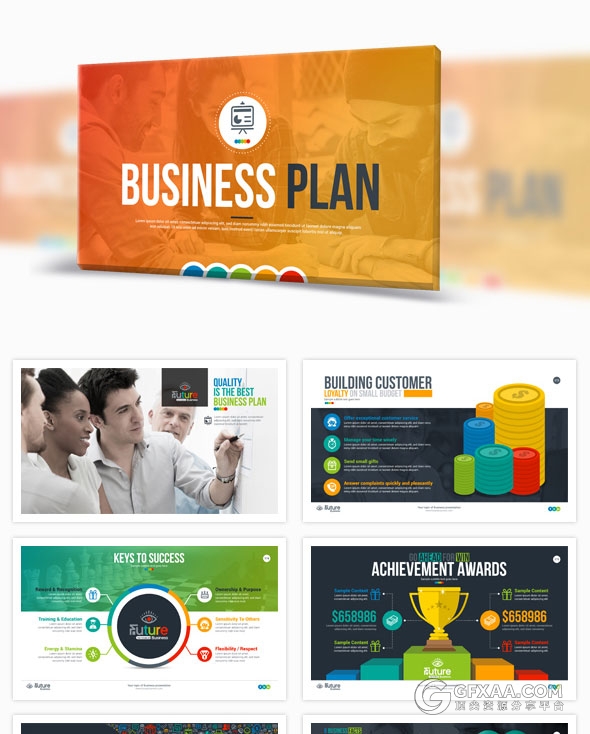 269页精美设计高端动画商务PPT模板 - 顶尖PPT