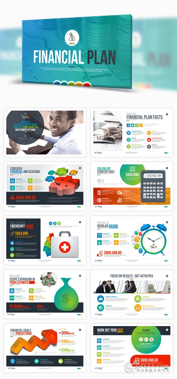 269页精美设计高端动画商务PPT模板 - 顶尖PPT