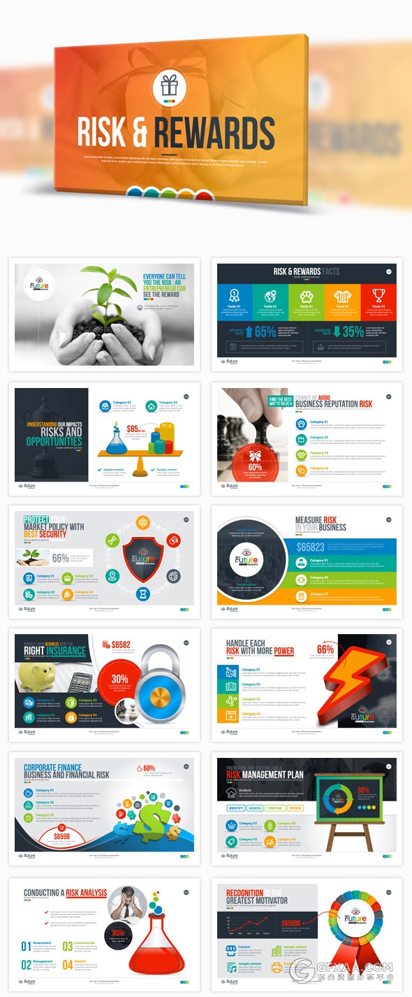 269页精美设计高端动画商务PPT模板 - 顶尖PPT