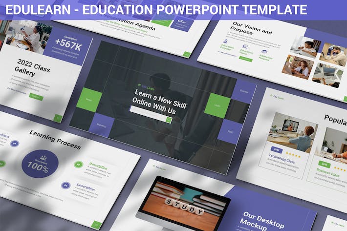 教育培训机构师资力量展示PPT模板 - 顶尖PPT