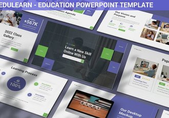 教育培训机构师资力量展示PPT模板 - 顶尖PPT