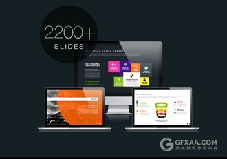 55页创意业务介绍合作keynote模板 - 顶尖PPT