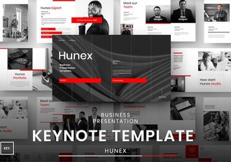 现代企业商务品牌宣传Keynote模板 - 顶尖PPT