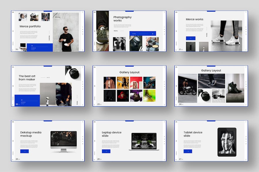 国外极简创意商务商业通用keynote模板 - 顶尖PPT