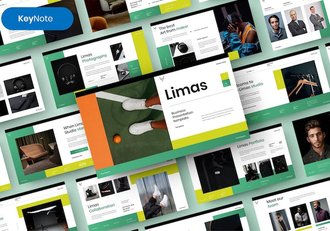 商业品牌创意发展Keynote模板 - 顶尖PPT