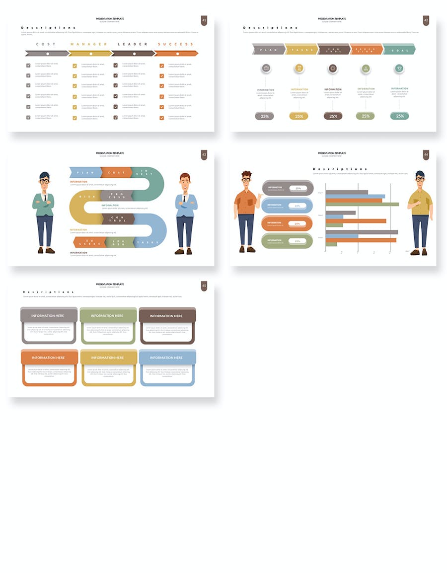项目管理规划图形图表PPT模板 - 顶尖PPT