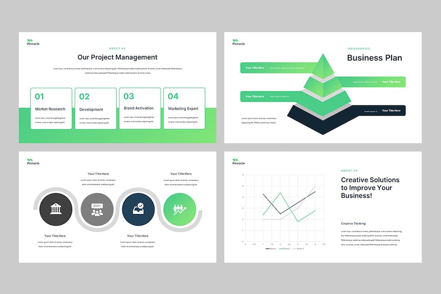 顶峰商务营销策划推广方案Keynote模板 - 顶尖PPT