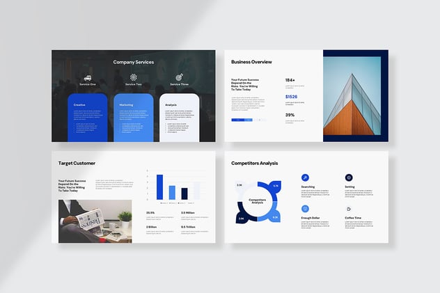 创意商业计划主题keynote模板 - 顶尖PPT