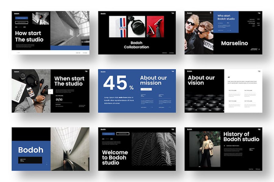 商务会议产品发布会商业计划keynote模板 - 顶尖PPT