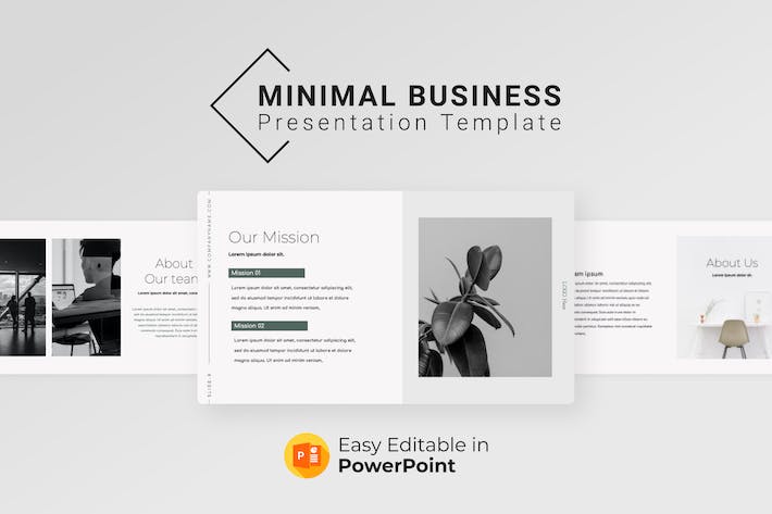 商业场景演示业务汇报方案展示PPT模板 - 顶尖PPT