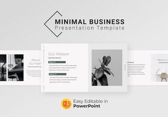 商业场景演示业务汇报方案展示PPT模板 - 顶尖PPT