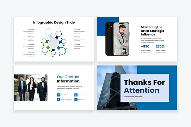 企业商务会议执行摘要PPT模板 - 顶尖PPT