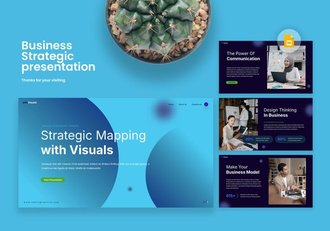 商业风格工作计划总结PPT模板 - 顶尖PPT