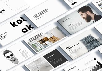 100多页建筑装修业务合作介绍keynote模板 - 顶尖PPT