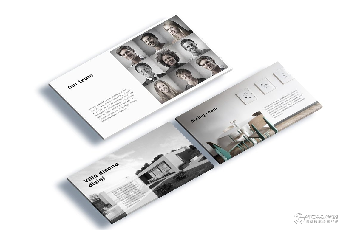 100多页建筑装修业务合作介绍keynote模板 - 顶尖PPT