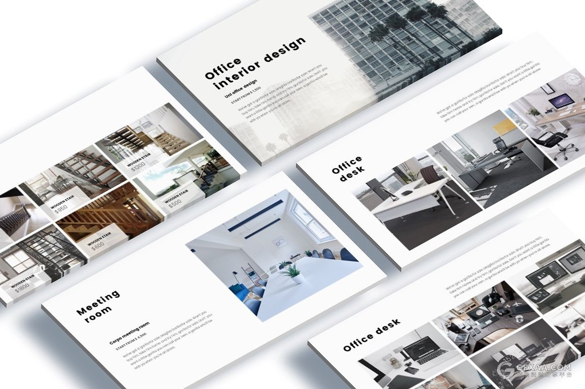 100多页建筑装修业务合作介绍keynote模板 - 顶尖PPT