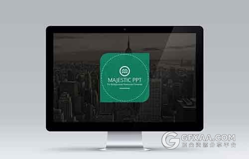 55页绿色扁平化商务PPT模板 - 顶尖PPT