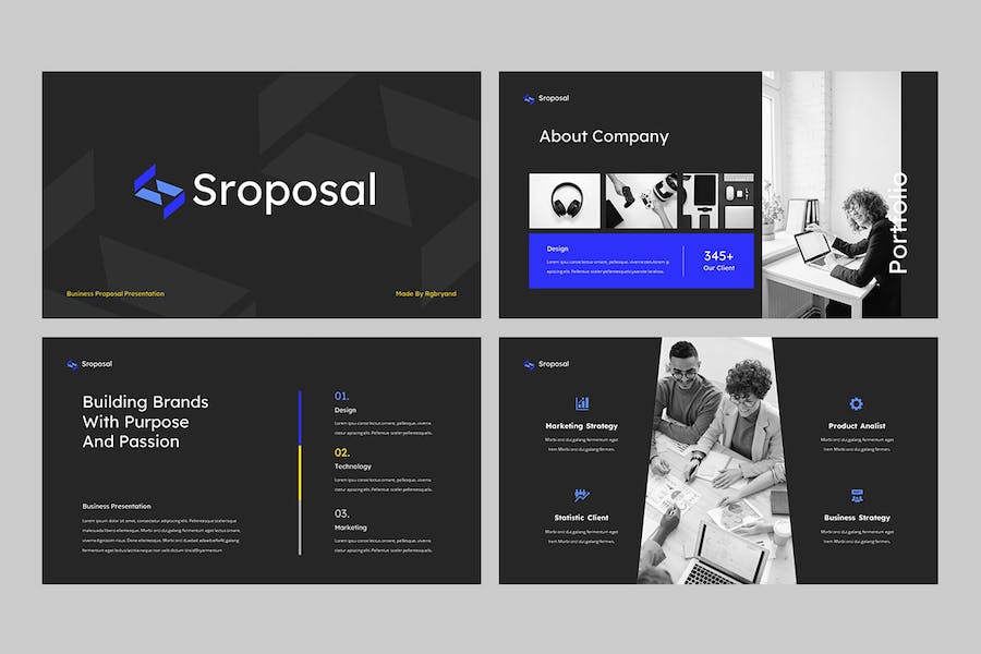 商务业务建议书融资提案Keynote模板 - 顶尖PPT