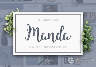 70多页文艺唯美系列摄影图片展示PPT模板 - 顶尖PPT