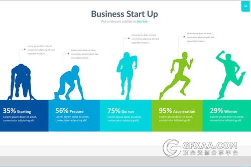 100页多种配色搭配设计欧美PPT模板 - 顶尖PPT