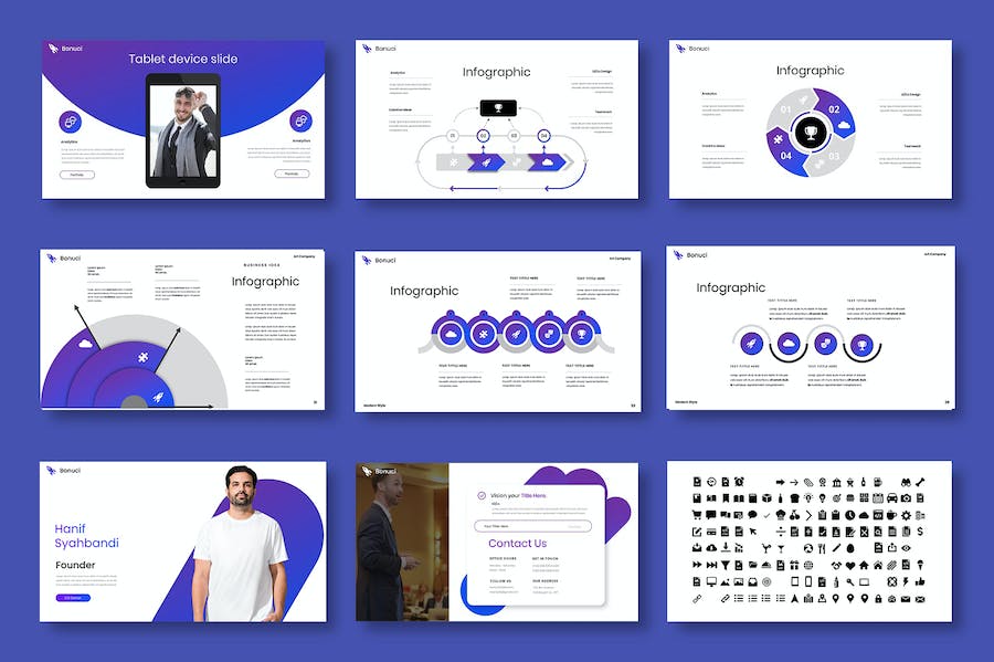 商业企业品牌策略推介Keynote模板 - 顶尖PPT