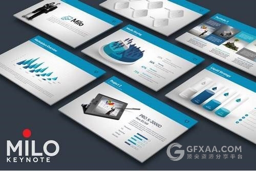 100页商务工作总结计划keynote模板 - 顶尖PPT