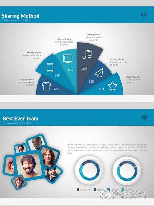 100页商务工作总结计划keynote模板 - 顶尖PPT