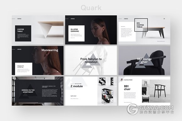 100页简约大气产品介绍keynote模板 - 顶尖PPT