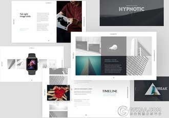 150页简约大气风格keynote模板 - 顶尖PPT