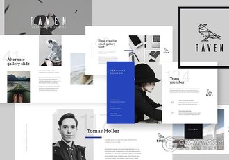 125页简约动画时尚流行风格keynote模板 - 顶尖PPT