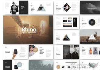 115页极简风格商务多用途keynote模板 - 顶尖PPT