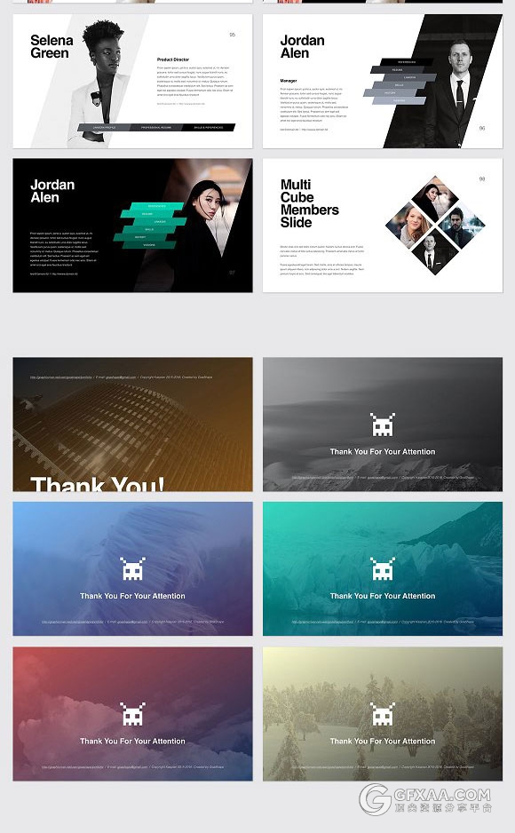 100多简约大气商务风格keynote模板 - 顶尖PPT