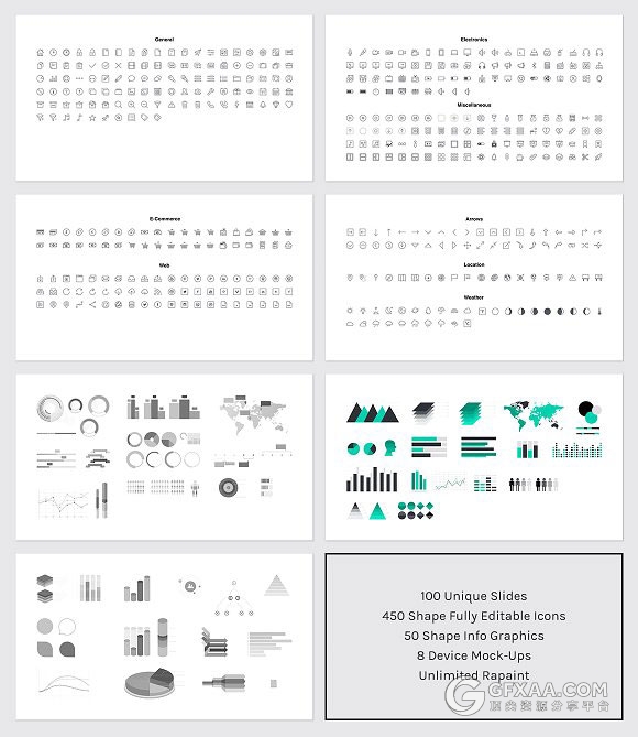 100多简约大气商务风格keynote模板 - 顶尖PPT
