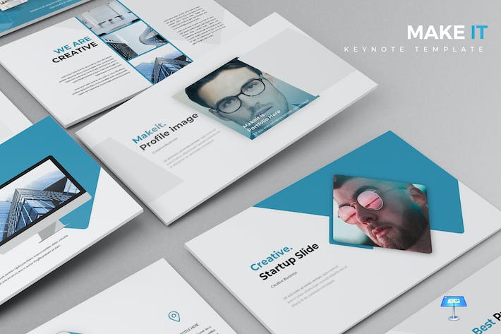 创意商业融资计划Keynote模板 - 顶尖PPT