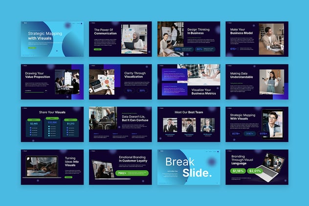 商业风格工作计划总结PPT模板 - 顶尖PPT