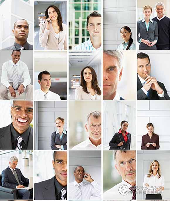 40张高清商务人物配图素材 - 顶尖PPT