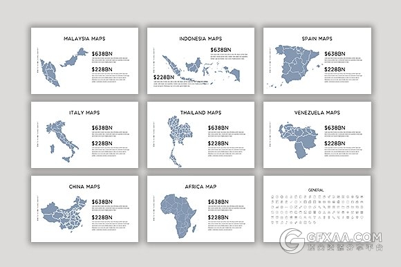 90多页简约文艺风格商务多功能keynote模板 - 顶尖PPT