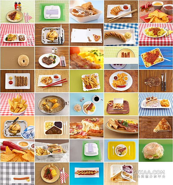 39张西式餐饮高清图片素材 - 顶尖PPT