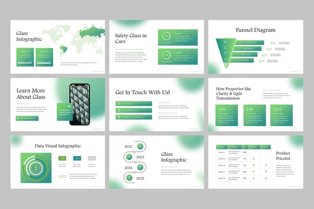 玻璃质感商务风格通用keynote模板 - 顶尖PPT