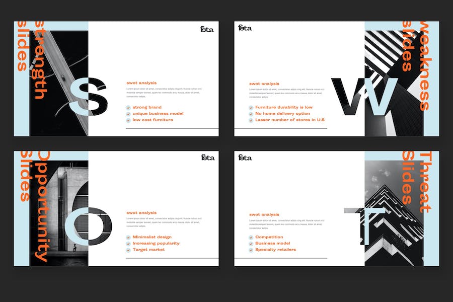 个性作品集美学展示Keynote模板 - 顶尖PPT