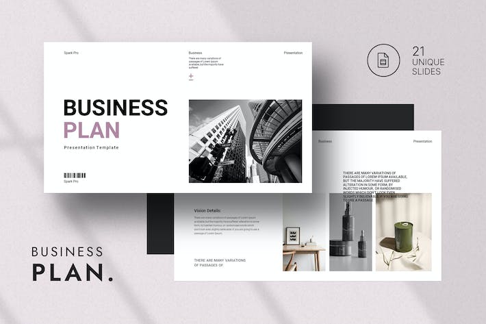 业务计划国外PPT模板 - 顶尖PPT