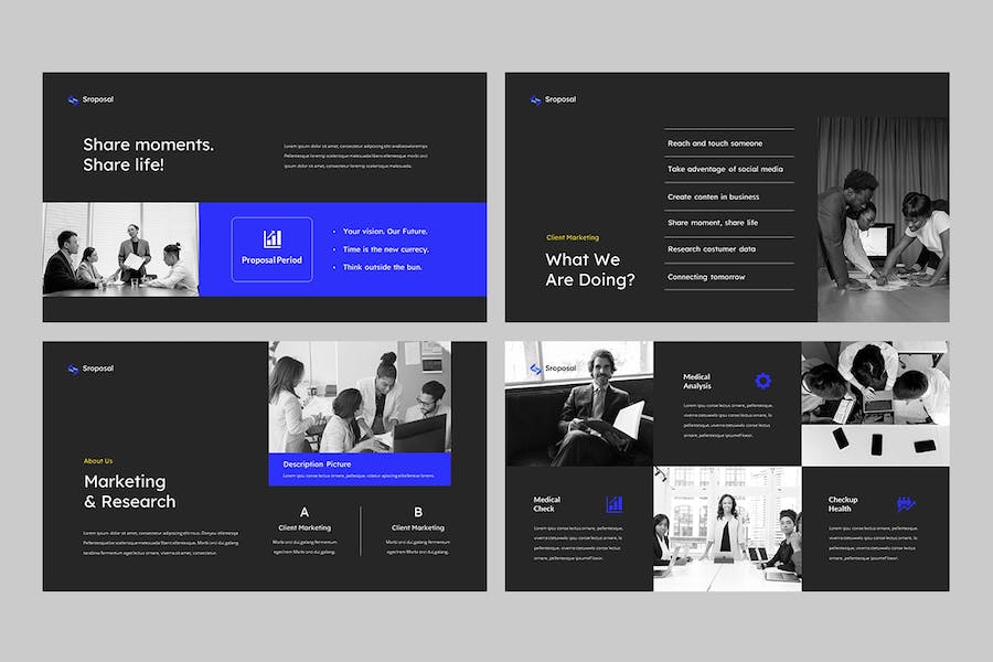 商务业务建议书融资提案Keynote模板 - 顶尖PPT