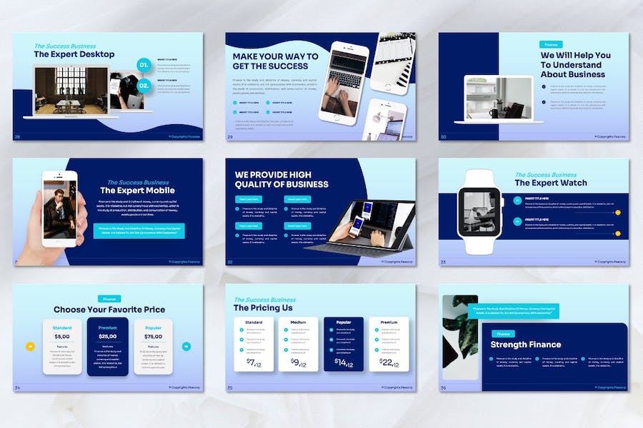 企业公司讲述展示推介方案PPT模板 - 顶尖PPT