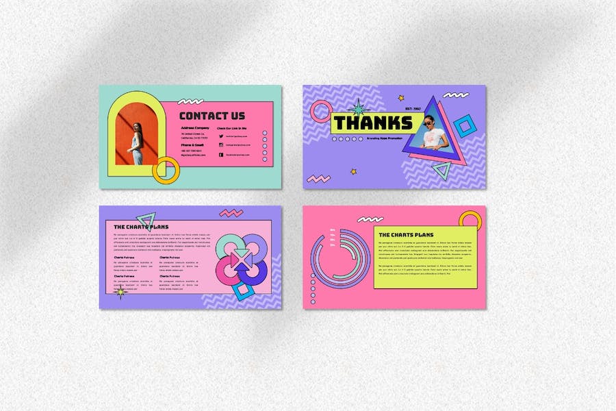 90后时尚趋势分析研究Keynote模板 - 顶尖PPT