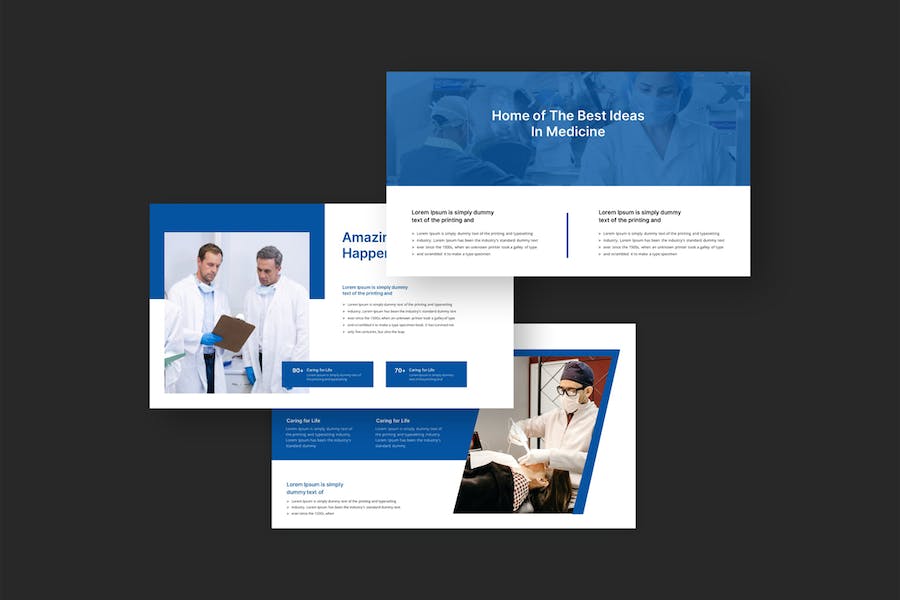 医疗诊疗展示演示方案PPT模板 - 顶尖PPT