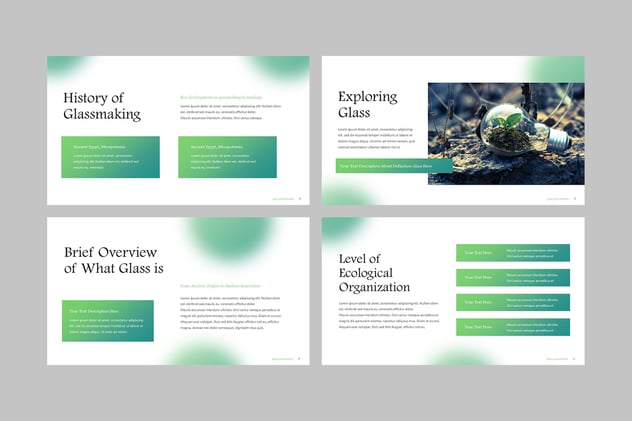 玻璃质感商务风格通用keynote模板 - 顶尖PPT