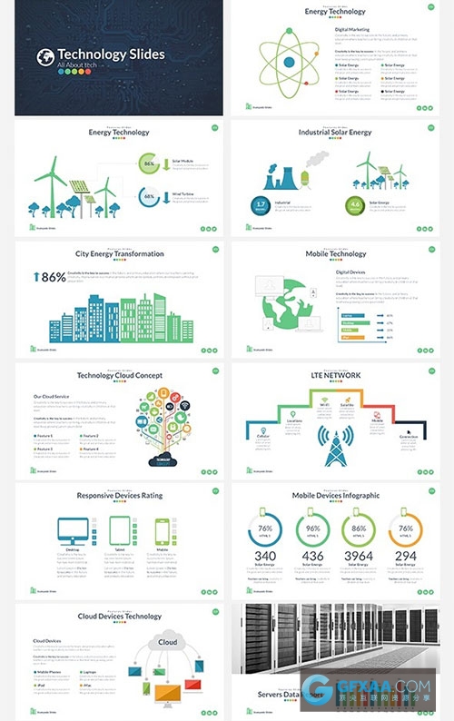 367页大型精美动画多用途PPT模板 - 顶尖PPT