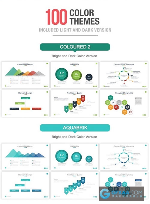 370页大型扁平化/卡通图形/多用途ppt模板【史诗级】 - 顶尖PPT